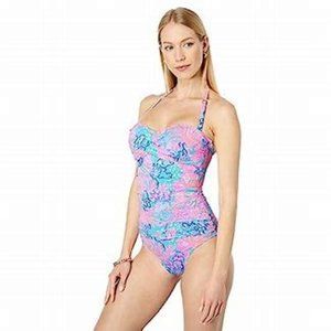 NWT Lilly Pulitzer Flamenco one piece swimsuit- Multi